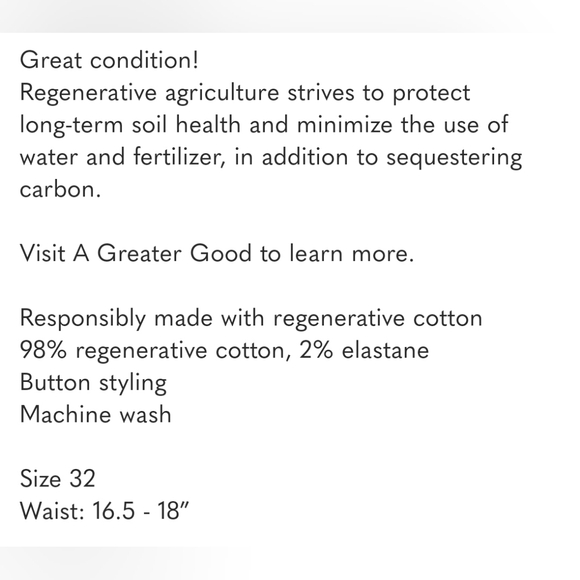 SOLDThe McKinley Regenerative Cotton Corset Wide-Leg Pants by Pilcro - Picture 7 of 7